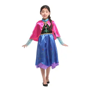 Costume da principessa Cosplay per ragazze Halloween Carnival Party Fancy Dress Up bambini travestimento abbigliamento bambini Halloween Party Dress