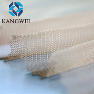 스퀘어 모양 100% 고급 나일론 부드러운 <span class=keywords><strong>Tulle</strong></span> 패브릭 웨딩 드레스 - Product Image 3