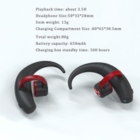 Auriculares inalámbricos con cancelación de ruido, amplificador de Audio, manos libres, conducción ósea, para deportes, el más barato