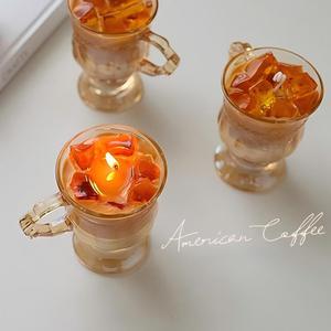 Nuevas Velas de Café Helado con Forma de Cubo de Hielo, Hechas a Mano, Realistas y Hermosas, Velas Creativas para Decoración de Escritorio - Product Image 2