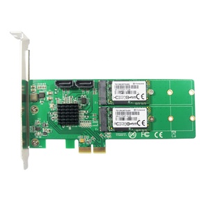 PCI Express để 2x M.2 NGFF phím B SATASSD + 2x SATA3.0 Phần Cứng RAID thẻ - Product Image 5
