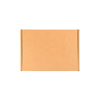 Boîte d'expédition en carton ondulé biodégradable et écologique personnalisée avec laminage mat et gaufrage pour l'emballage de chaussures et de vêtements