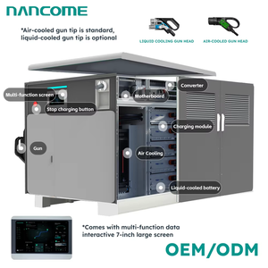 NANCOME モバイルEV DC充電器 80kW 統合型100kWhバッテリー蓄電 緊急EV充電用 - Product Image 2