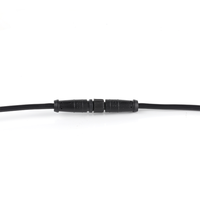 Connecteurs DC étanches pour vélos électriques IP67/IP68, boîtier en cuivre ABS/Nylon, circulaires, femelle et mâle, câble M8, 2-6 pôles, 2A, YRNOVA