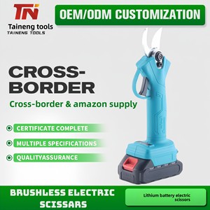 Sécateur électrique sans fil portable à batterie lithium sans balais pour usage domestique, capacité de coupe 25 mm, modèle XZJB2, pour arbres fruitiers épais - Product Image 1