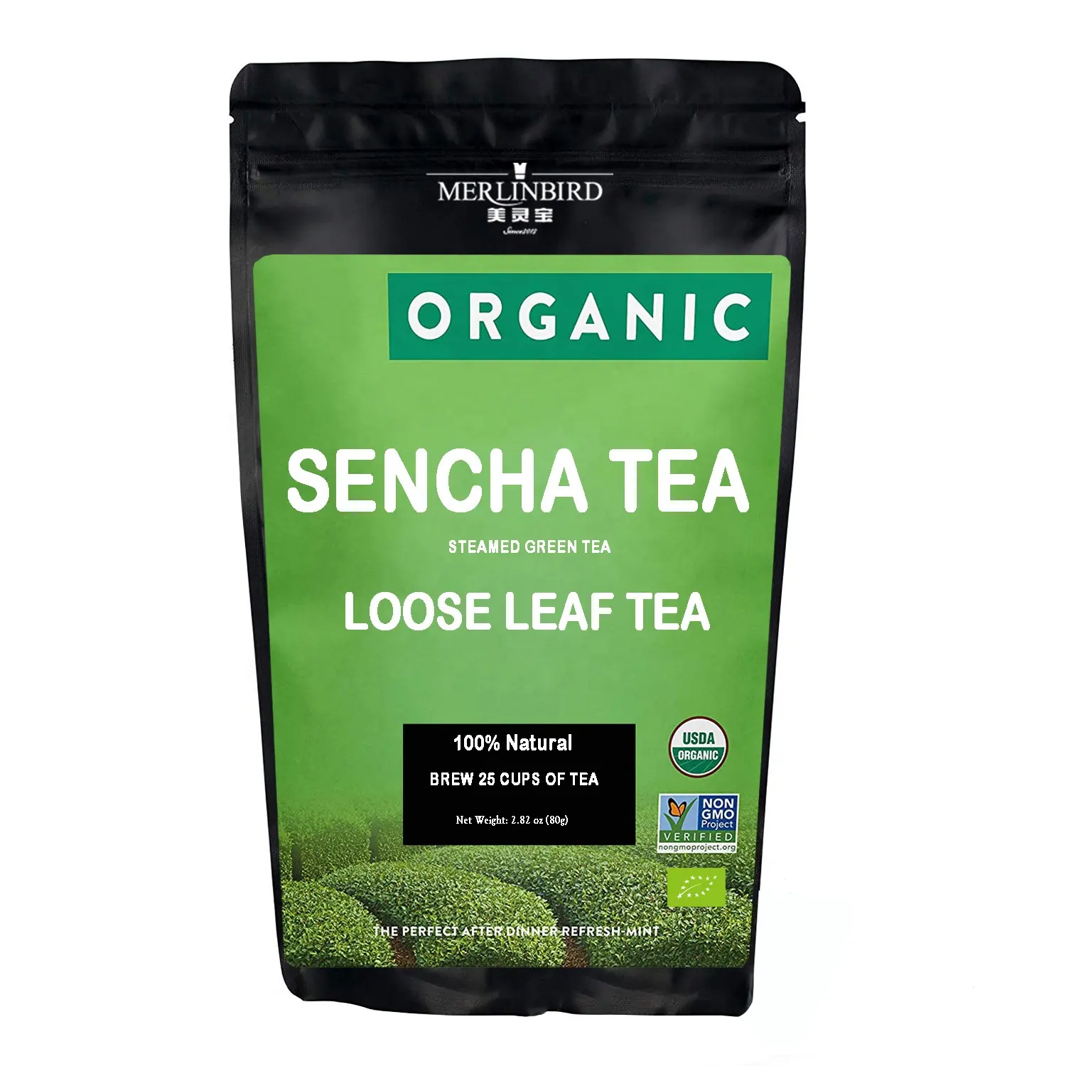 EOS USDA Certified Organic Japanischen Grünen Tee Blätter Sencha