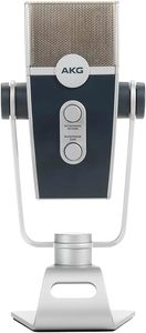 <span class=keywords><strong>AKG</strong></span> Pro Audio Lyra Ultra-HD USB-C ไมโครโฟนคอนเดนเซอร์สำหรับบันทึกเสียง ASMR-PC/แมคแล็ปท็อปขาตั้งปรับได้ปลั๊กเพลย์-สีฟ้า/สีเงิน - Product Image 5