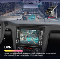 Autoradio Android Podofo 7 pouces pour Audi A3 Carplay/Android Auto GPS WIFI BT FM Vente en gros OEM/ODM Usine