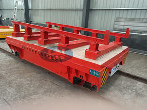 ราวเหล็ก CE + ISO 6ตันรถเข็นขนย้ายไฟฟ้าขับเคลื่อนรางหนักได้รับการรับรองจาก CE + ISO ใหม่สำหรับโรงงานผลิต - Product Image 3