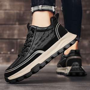 <span class=keywords><strong>Scarpe</strong></span> da Passeggio <span class=keywords><strong>Impermeabili</strong></span> con Lacci Antiscivolo per Uomo <span class=keywords><strong>Scarpe</strong></span> Sportive in Pelle per Uomo - Product Image 4