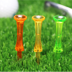 Tees de Golf de 83 mm, Plástico Resistente, Baja Resistencia, para Práctica de Golf - Product Image 3