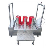 Machine électrique de lavage de chaussures pour atelier, équipement de station d'hygiène d'usine conforme à la norme HACCP