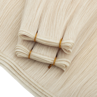 Extensions de cheveux russes fines et invisibles Genius Weft, cheveux bouclés Genius Weft doublement étirés
