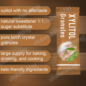 Vitahealthy OEM/ODM Marque distributeur Poudre de granulés de <span class=keywords><strong>xylitol</strong></span> Poudre d'arôme de <span class=keywords><strong>xylitol</strong></span> pure naturelle et biologique de qualité alimentaire - Product Image 3