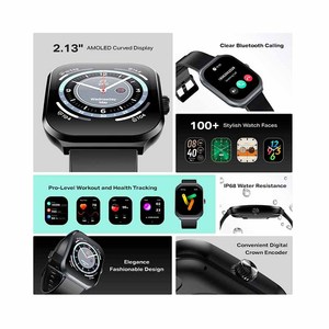 Infinix XWATCH 3 PLUS Pro Smartwatch con Schermo Touch, Display AMOLED, Impermeabile IP68, 5-10 Giorni di Autonomia, Fitness, Allarme, Monitoraggio del Sonno - Product Image 2