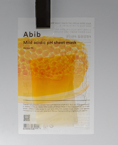 แผ่นมาส์กหน้า Abib Mild Acidic PH Sheet Mask Honey Fit บำรุงผิวชุ่มชื้น เหมาะสำหรับทุกสภาพผิว ด้วยสารสกัดน้ำผึ้งออร์แกนิค - Product Image 3