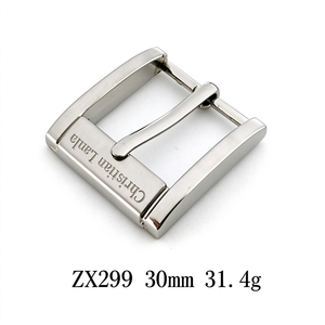 Polished D Ring Zinc Alloy Pin <b>Buckle</b> 30mm Elegant Die Cast Fastener For Ladies Fashion <b>Belt</b> Handbag Strap Decorative Fittings - Product Image 3