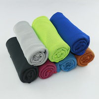 Serviette rafraîchissante très vendue, serviette glacée douce et respirante, idéale pour le yoga, le sport, la gym, l'entraînement et le camping