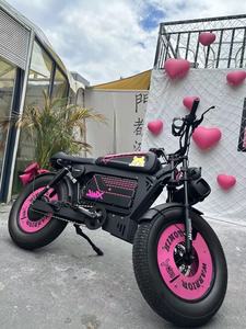 Motocicleta Eléctrica de 3000W/1500W con Neumático Grueso de 20 Pulgadas, Motor Trasero sin Escobillas, GPS, Aplicación Móvil, Control Remoto, Motocicleta Todoterreno - Product Image 3