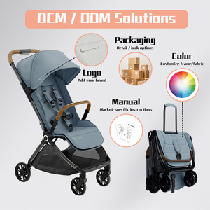 Poussette de voyage légère pour nouveau-né, adaptée aux avions - Product Image 6