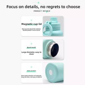 Eco-Friendly Insulated Flask Customizable Logo Magsafe Tech & <b>Phone</b> <b>Holder</b> Durable 304 Stainless Steel - Product Image 2