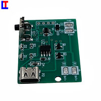 Carte de circuit imprimé de ventilateur rechargeable solaire portable bldc, carte de circuit imprimé de commande de puissance du ventilateur 12v dc, service de conception de carte de circuit imprimé pcba