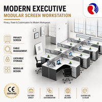 Cloison de bureau insonorisée avec panneau de mousse acoustique haute densité pour poste de travail calme et concentré en espace ouvert