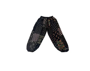 Pantalones Harem de Patchwork, Talla Única, Holgados y Cómodos para Cualquier Talla, Proveedor de la India - Product Image 5