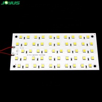 Bande de LED SMD 5050 5V sur circuit imprimé, 150 mm de long, 70 mm de large, 10W, 50 LED blanches avec connecteur DC femelle 5,5*2,1 mm, usine du Guangdong