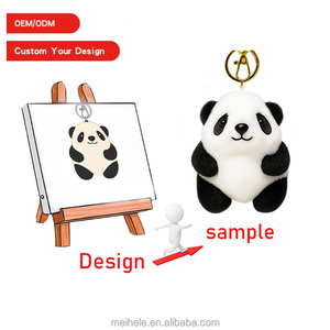 CE CPC các nhà sản xuất tùy chỉnh thấp moq búp bê sang trọng móc khóa dễ thương sang trọng động vật Móc khóa đồ chơi tùy chỉnh sang trọng <span class=keywords><strong>Keychain</strong></span> - Product Image 3