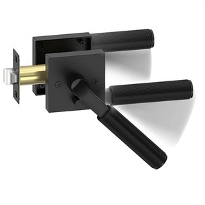 New American Standard Heavy Duty Indoor Polished Finish Key Operated <strong>Lock</strong> Lever <strong>Door</strong> Handle Durable Household Hotel/<strong>Bathroom</strong> Use - Product Image 2