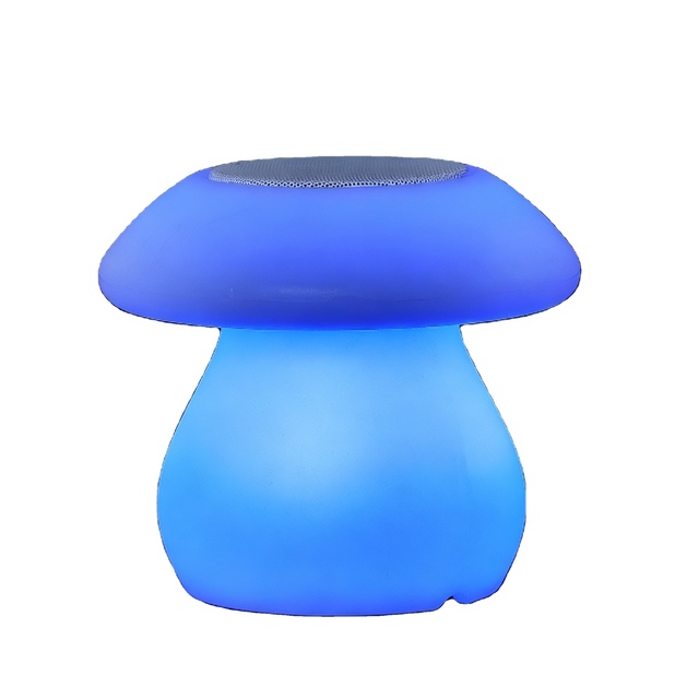 LED Mushroom Speaker Lamp Speaker and Lights with Remote Control for Wholesale