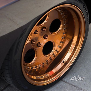   Rines de Aleación de Aluminio Forjado <span class=keywords><strong>DIA</strong></span> 3P con Borde Remachado de 18"-22" 5x120 5x114.3 5x112 para Golf GTI/R Audi BMW Mustang WRX 370Z - Product Image 5