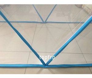 Portable Foldable Square Mosquito Net for Single and <b>Double</b> <b>Bed</b> - Product Image 5