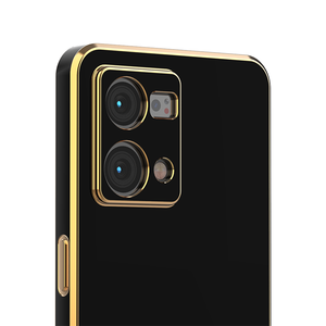 Fundas de teléfono móvil de TPU con marco de galvanoplastia 6D flexible para Huawei <span class=keywords><strong>Honor</strong></span> Magic V2 funda trasera suave con botón galvanizado - Product Image 2