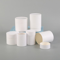 Taille personnalisée imprimée créative ronde Kraft papier Tube bonbons Biscuits thé café de qualité alimentaire cylindrique boîte d'emballage