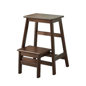 Solid Wood Foldable Step <b>Stool</b> With Reinforced Frame For Home Use Adults And Elderly - Product Image 3