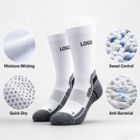 Chaussettes de sport pour hommes, design jacquard, logo personnalisé, nouvelle collection East Sports, chaussettes en coton personnalisées, vente en gros