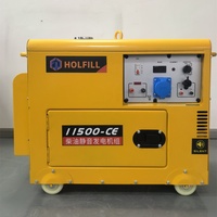 Petit Générateur Diesel Silencieux 4.5 5kW 6kW 6.5kW 230V 400V Fabriqué en Chine à Prix Abordable