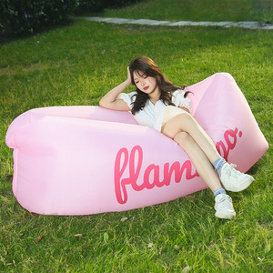 Lazy <b>Inflatable</b> <b>Sofa</b> 200x70cm Pvc Air <b>Sofa</b> For Outdoor Beach Grass Park Use - Product Image 1