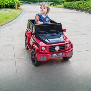 电动婴儿车，带遥控塑料玩具，适用于2-4岁男孩电池供电的游乐车 - Product Image 6