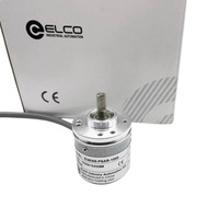 Encodeur Rotatif Incrémental à Arbre Plein Compact Série EI40 ELCO EI40A6-P6AR-600 600PPR 5-24VDC pour Automatisation Industrielle et Mesure de Mouvement