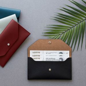 Factory in Stock New PU Leather Wallet Ins Style <b>Long</b> Minimalist Card Holder Coin <b>Purse</b> for Students Office Workers - Product Image 4