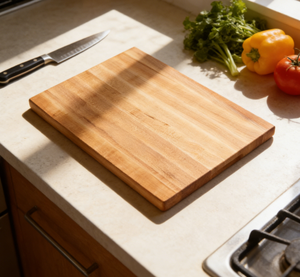 Tabla de Cortar de Madera de Arce de 2.0 cm de Grosor, Tabla de Cortar de Cocina Ecológica - Product Image 3