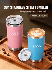 Gobelet isotherme sous vide de 20 oz avec couvercle, idéal pour les voyages, les trajets quotidiens et l'utilisation par les étudiants - Product Image 2