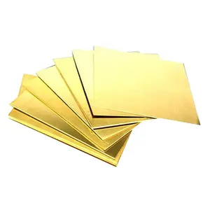 Brass copper Custom Thickness Width Length Brass Plate Sheet Manufacturer in China