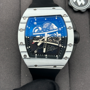 นาฬิกาสปอร์ต RM 61-01 รุ่น Skeleton Sport รุ่น Sprinter Edition ตัวเรือนคาร์บอนไฟเบอร์ น้ำหนักเบาพิเศษ ทนทานต่อแรงกระแทก สายยาง - Product Image 5