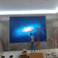Panel de Video LED para Interiores con Unión sin Costuras, Ultra Brillante 700CD 4K, Módulo de Pantalla de Doble Cara para Carteleras, Adobe RGB 98%