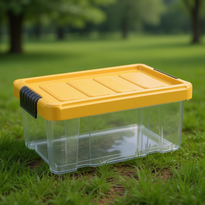 Contenitore (14Lt) PUZZLE <b>BOX</b> Zafferano 8035637ABV - Product Image 3