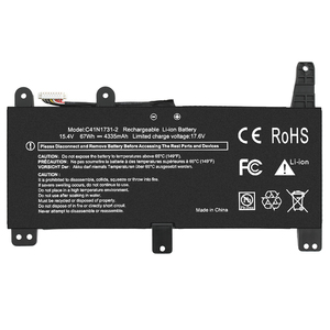 Guía de baterías para portátiles ASUS ROG Strix GL704, batería C41N1731-2, versión de cuernos largos - Product Image 1